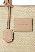 Load image into Gallery viewer, Alassio Shoulder Bag - Sand Raffia &amp; Beige
