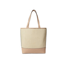 Load image into Gallery viewer, Alassio Shoulder Bag - Sand Raffia &amp; Beige
