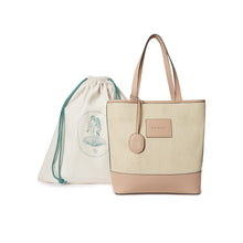 Load image into Gallery viewer, Alassio Shoulder Bag - Sand Raffia &amp; Beige
